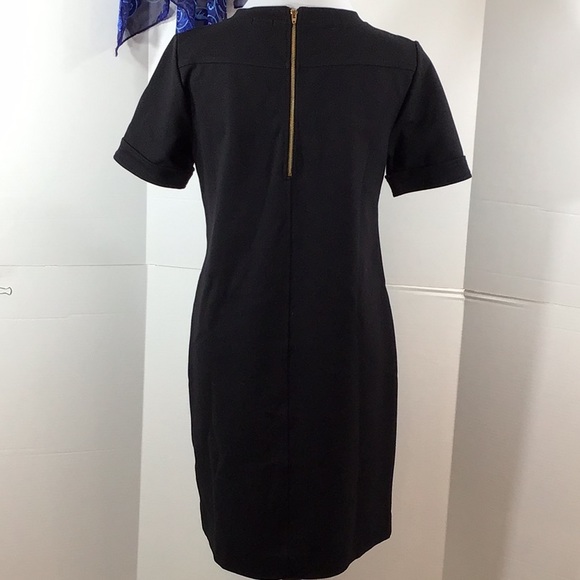 J. Crew black zipper pocket shift dress 6 - Picture 6 of 12